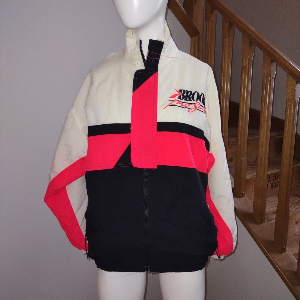 Vintage 80s bright colored neon jacket